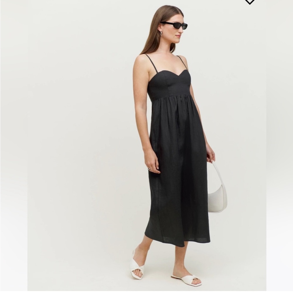 Reformation- Odette Linen Dress